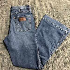 Wrangler high waisted trouser jeans
